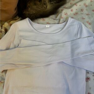 Lululemon Athletica light purple  Ribbed Top